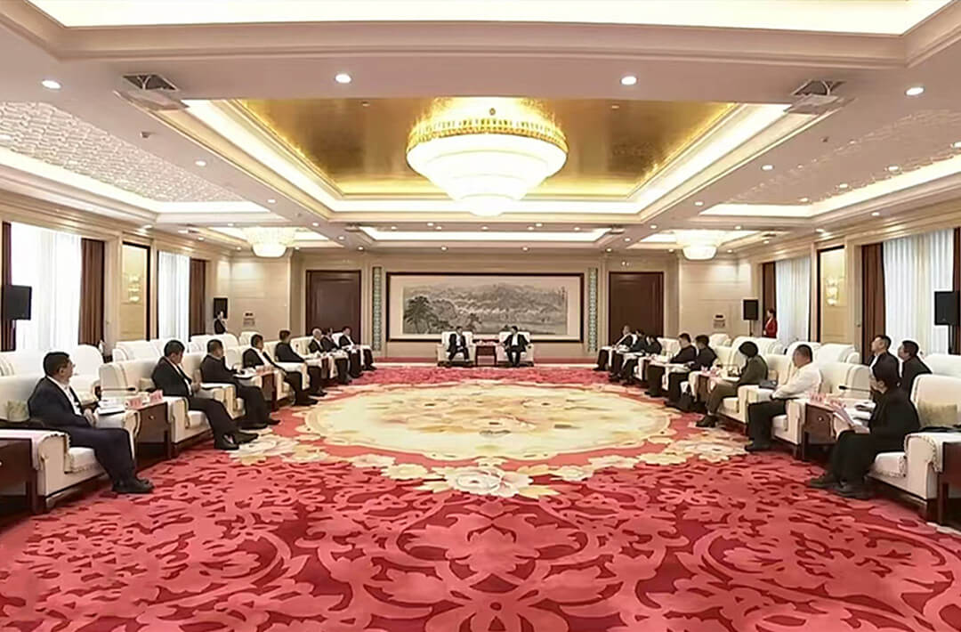 张宝亮于胜涛会见山东能源集团客人